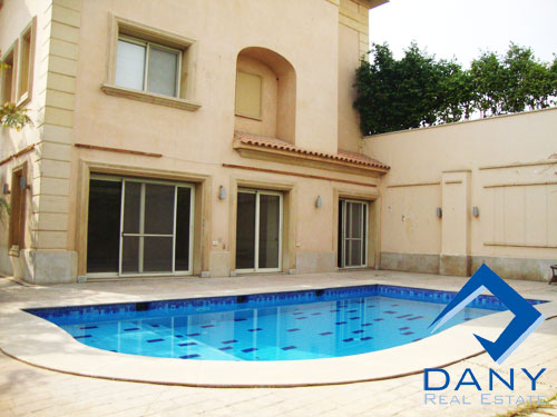 Residential Ground Floor Apartment For Rent Semi Furnished in Katameya Heights Great Cairo Egypt